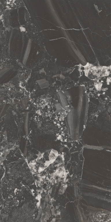 SG572992R На пол Риальто Чёрный лаппатированный обрезной 80x160x0.9