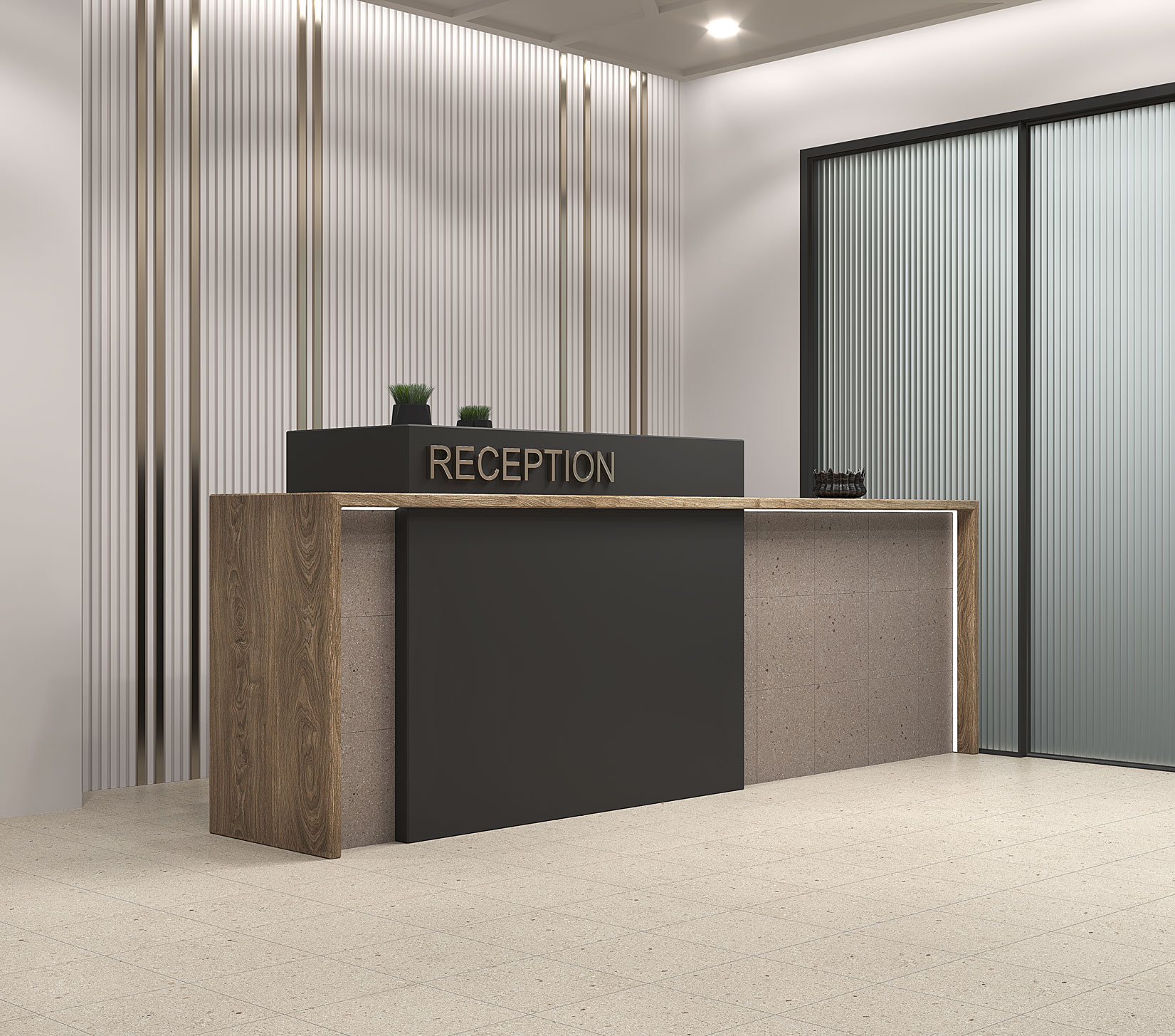 На пол Ривьера Светло-серая 32.7x32.7 - фото 4