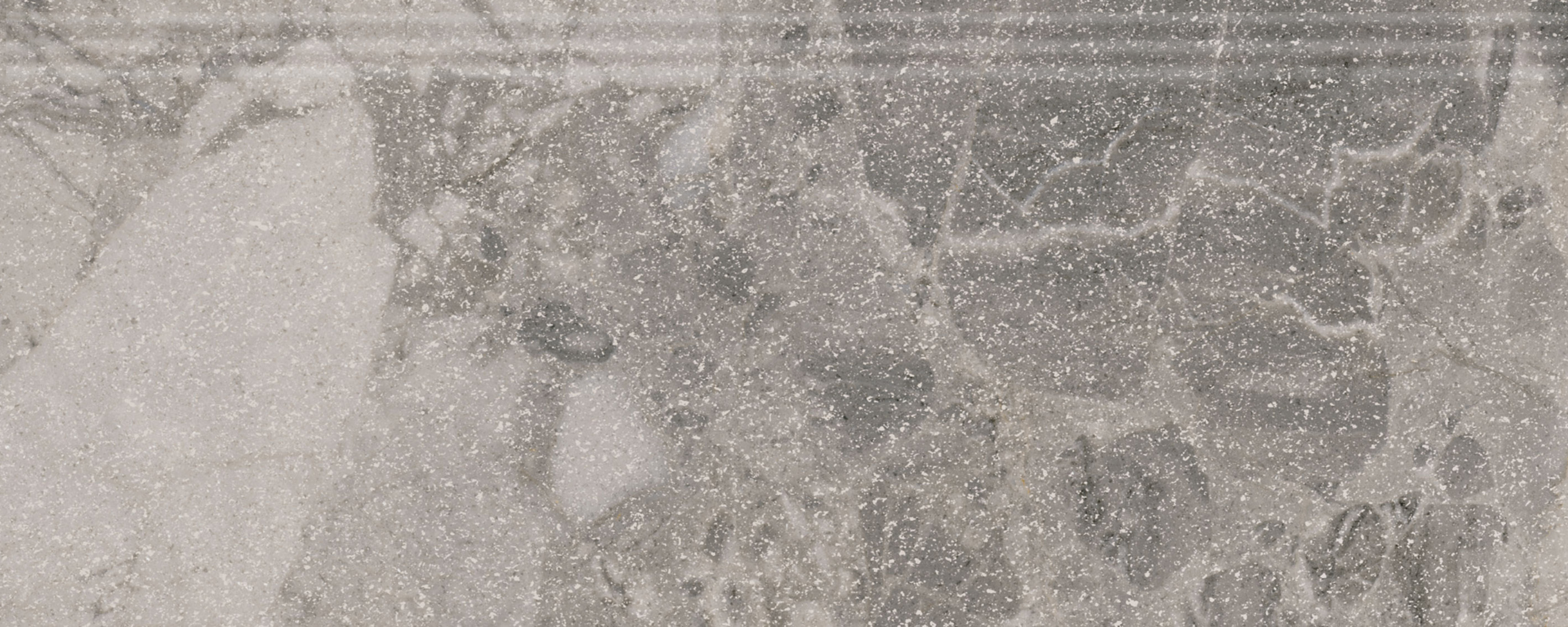 KML2FMF002BR Плинтус Рабат Стоун серый матовый обрезной 30x12x1.3 - фото 5