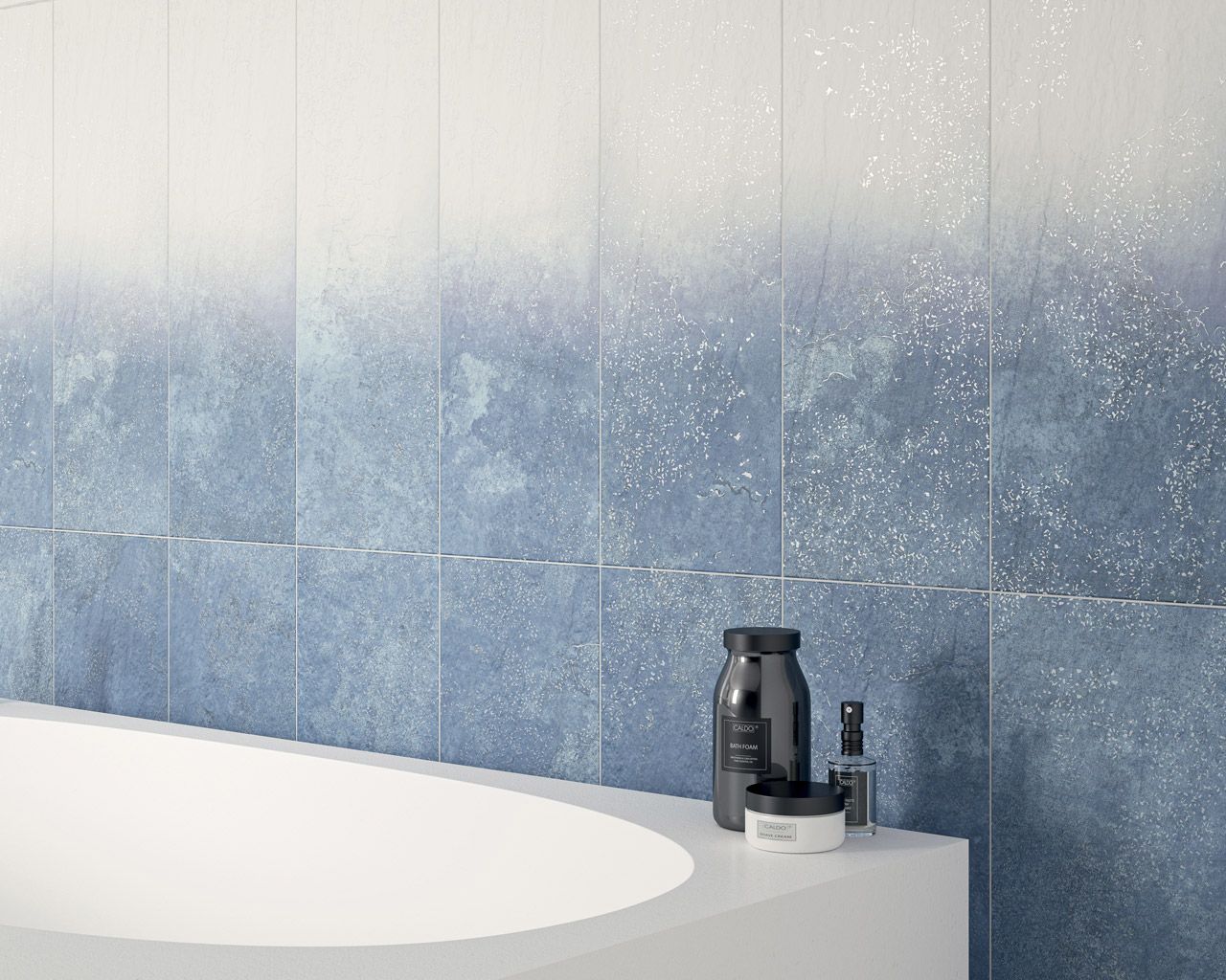 На стену Nightwish Navy Blue Tonal Struktura Rekt - фото 9