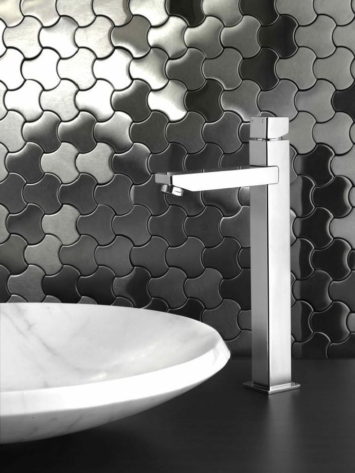 S090 Декор Stamping Aluminum Titanium 29.1x29.8x0.6 - фото 5