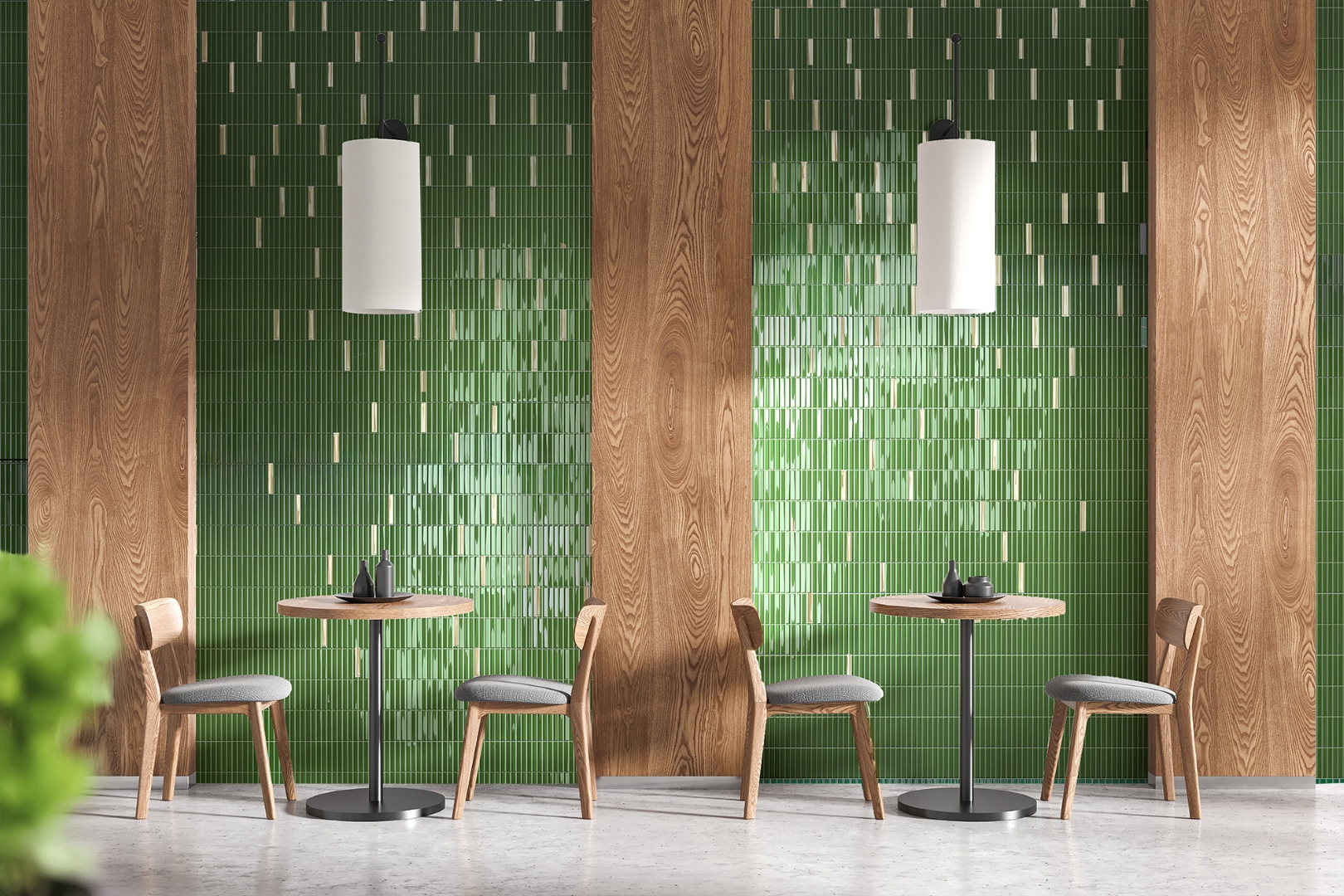 На стену Melody Emerald 20x20 - фото 5