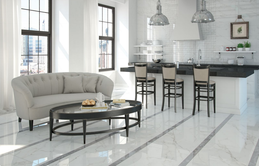 KER_MRB_EG_32 На стену Marblestone Essence Gold 32x90 - фото 3