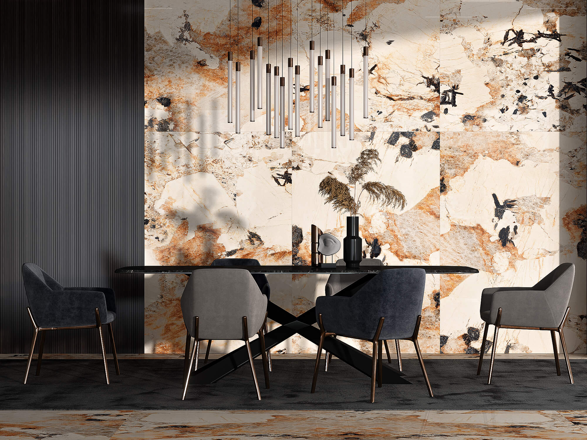 1093 На пол 1XL Slate Nero Mate 180x120 - фото 11