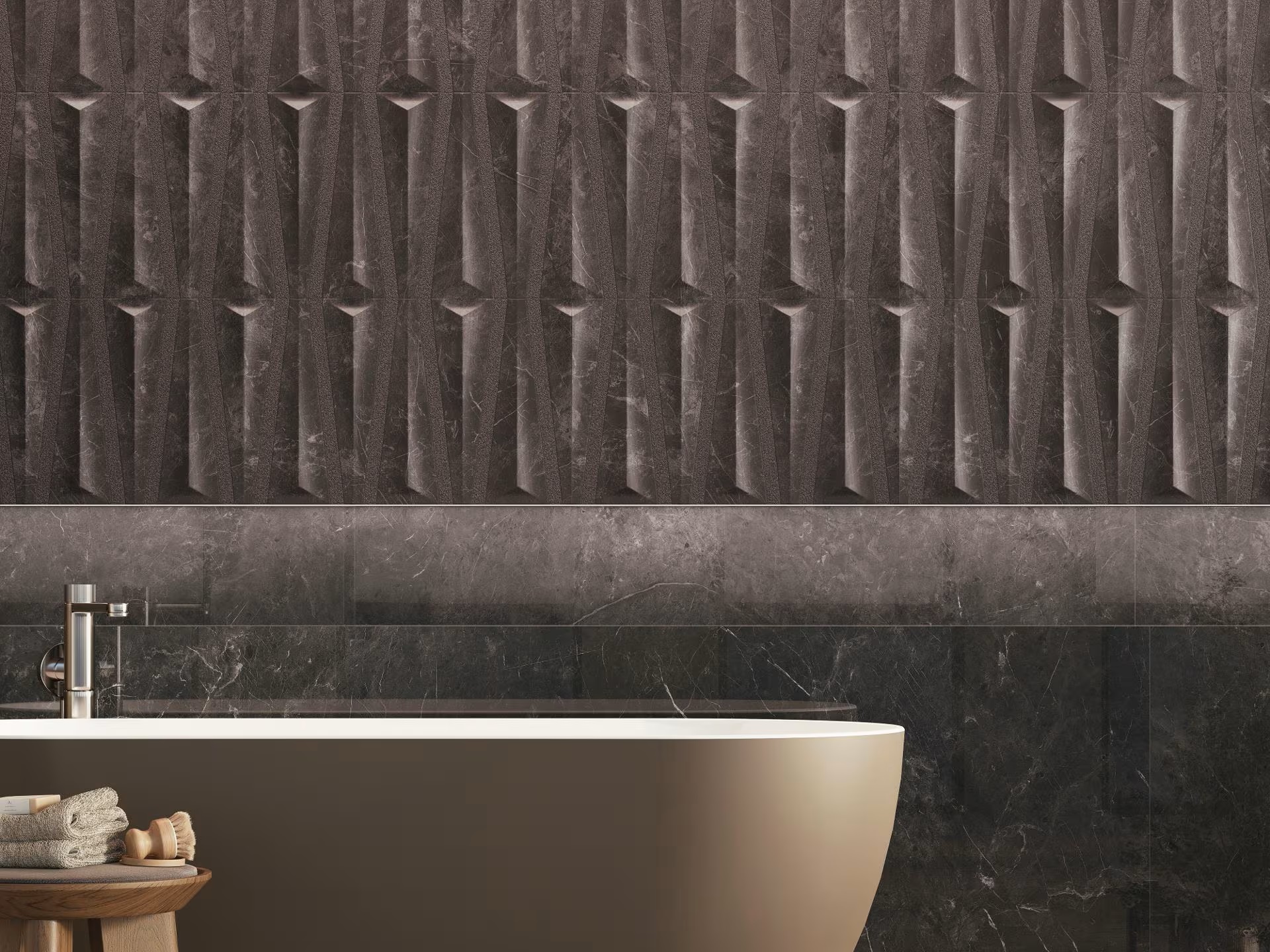 100348298 На пол Xlight Velluto Nero Polished 6mm 120x120 - фото 12