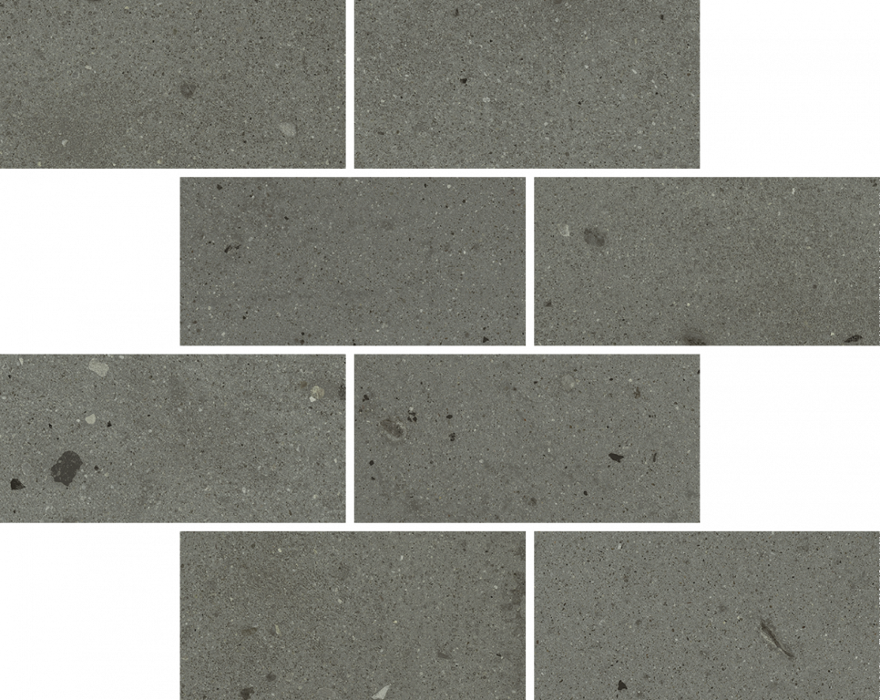 610110001215 Декор Avantgarde Black Mini Brick 23.7x29.5