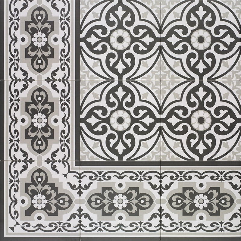 На пол Normandy White Centro 20х20 - фото 2