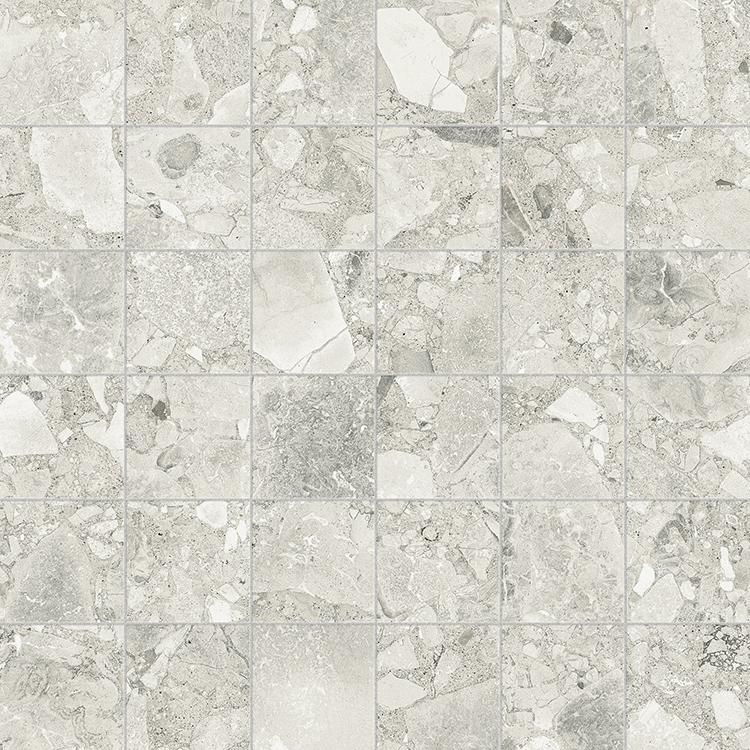 610110001097 Декор Brera White Mosaico 30x30