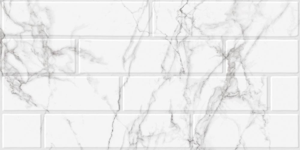 Декор Luzon Белый рельеф 300х600 - фото 10