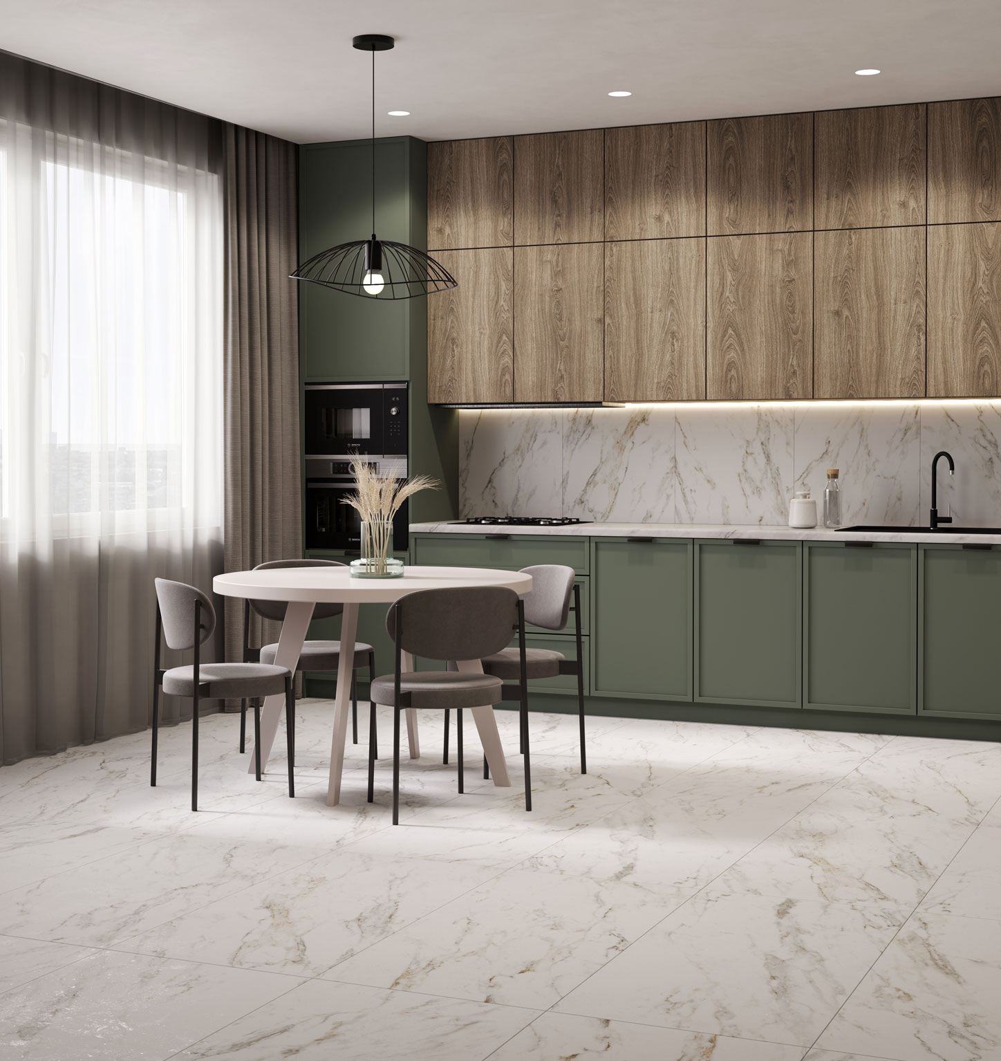 На пол Vancouver Белый 60х120 - фото 4