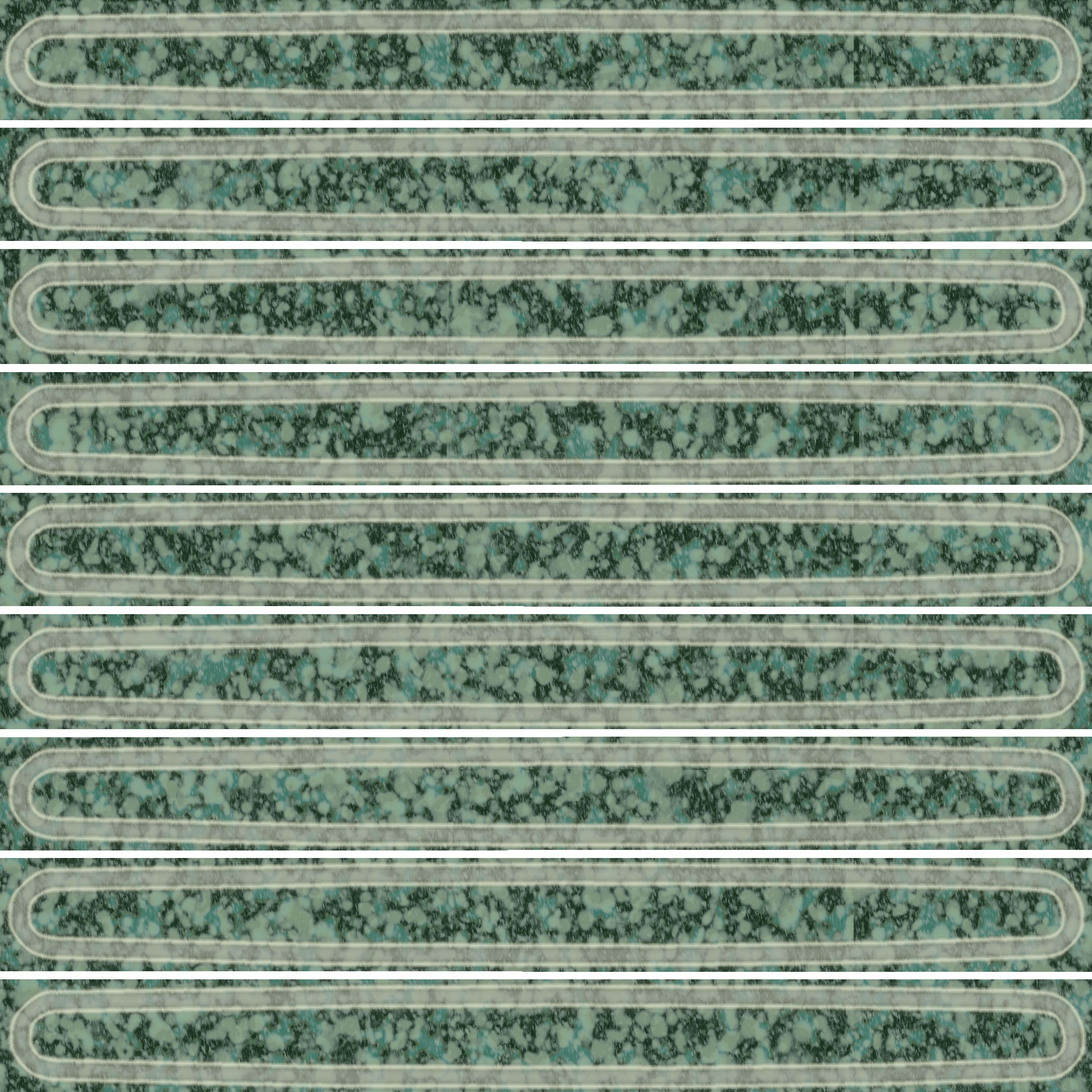 KMD2SOB006BN Декор Далия Чипсет зелёный глянцевый 20x20x0.95 - фото 2