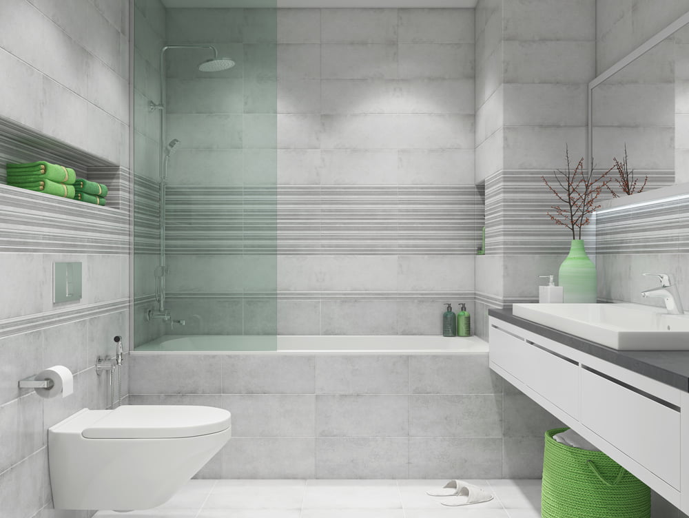 NVG401D На стену Navi Темно-серая 20x44 - фото 15