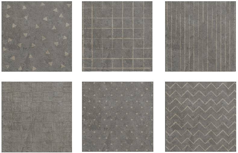 На стену Адажио Серая орнамент 20x20 - фото 7