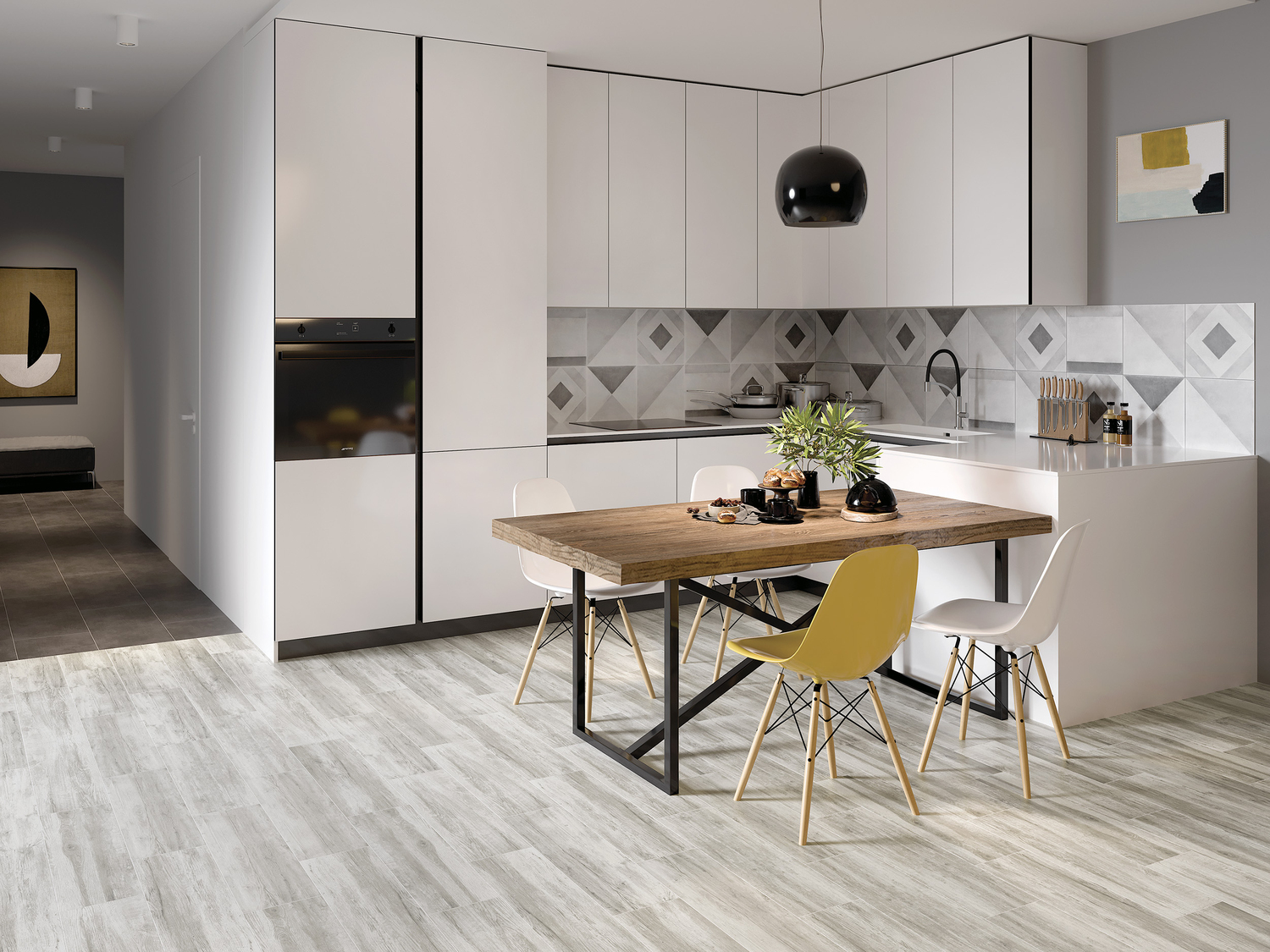 C-MO4A453D Декор Motley Многоцветный цветок - фото 34