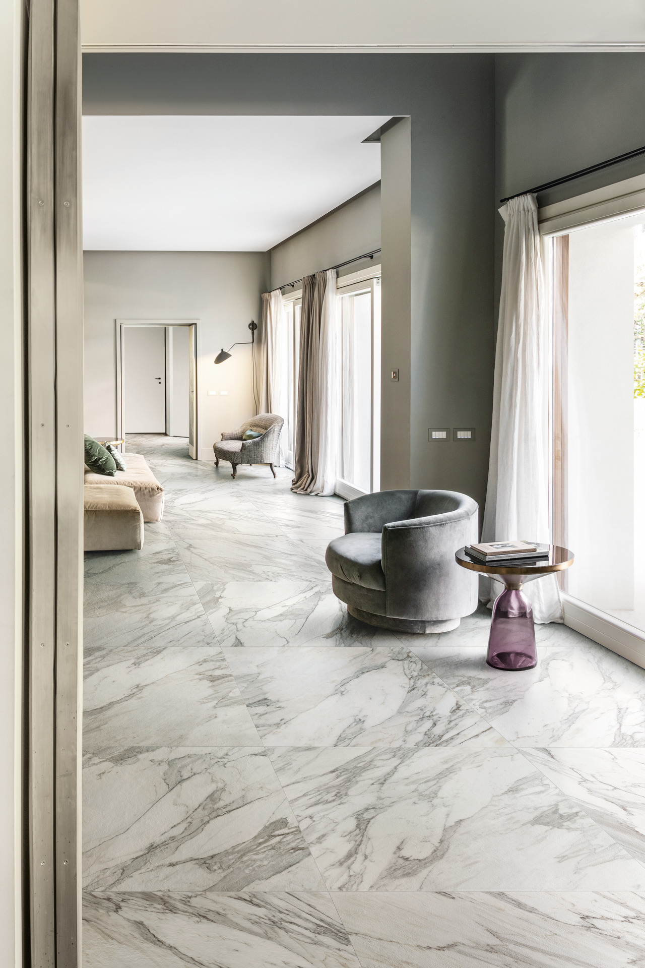 MN43 На пол Fabula Marfil Rt 60x120 - фото 4