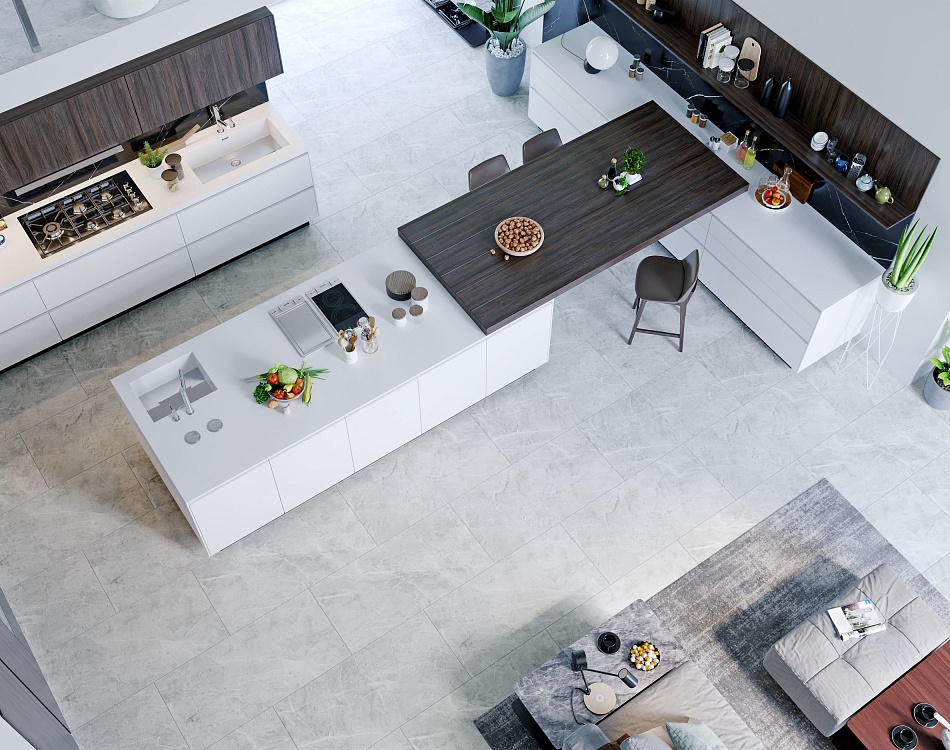 На пол Manchester Серый 60х120 - фото 2