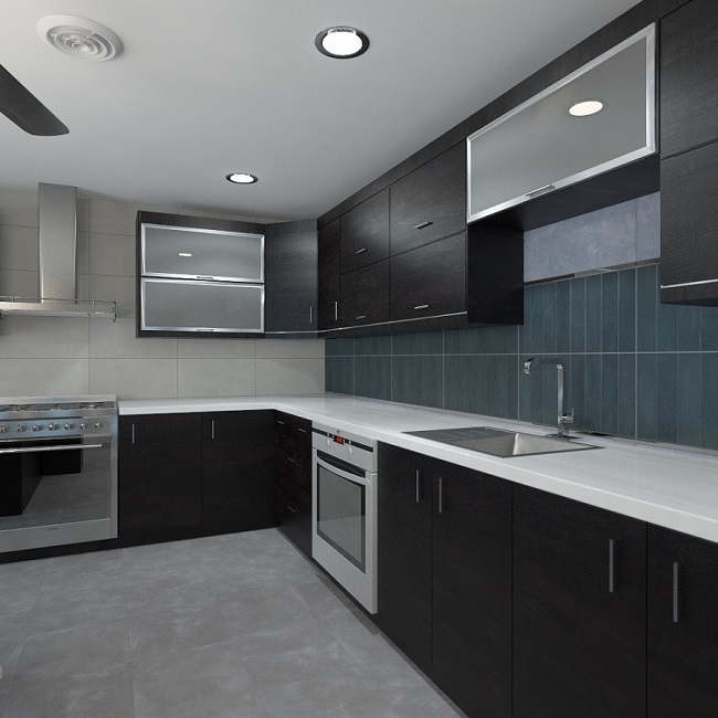 Темные полутона. Чистая геометрия