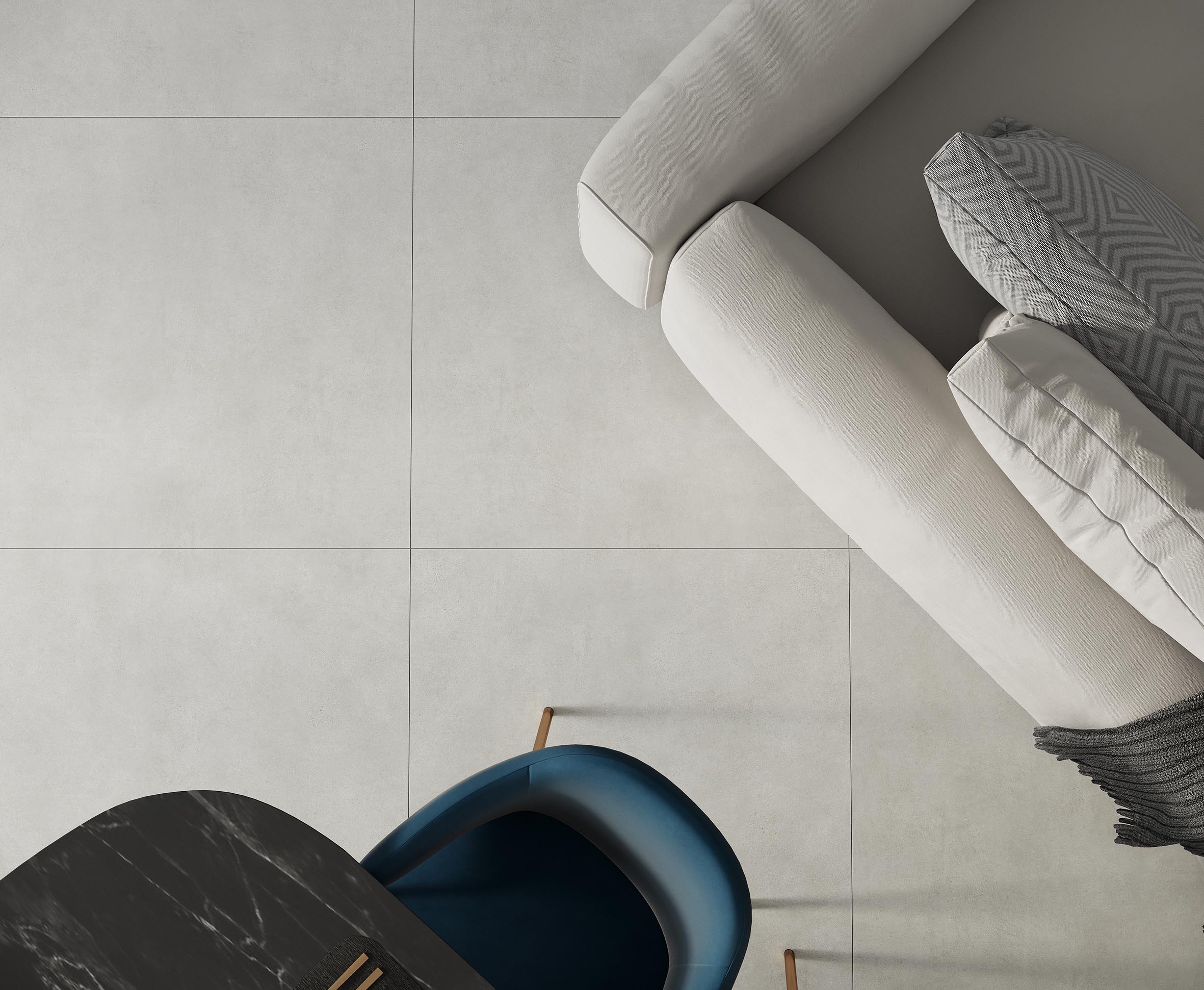 На пол Prism Grey Grey 80х80 Лаппатированный - фото 8