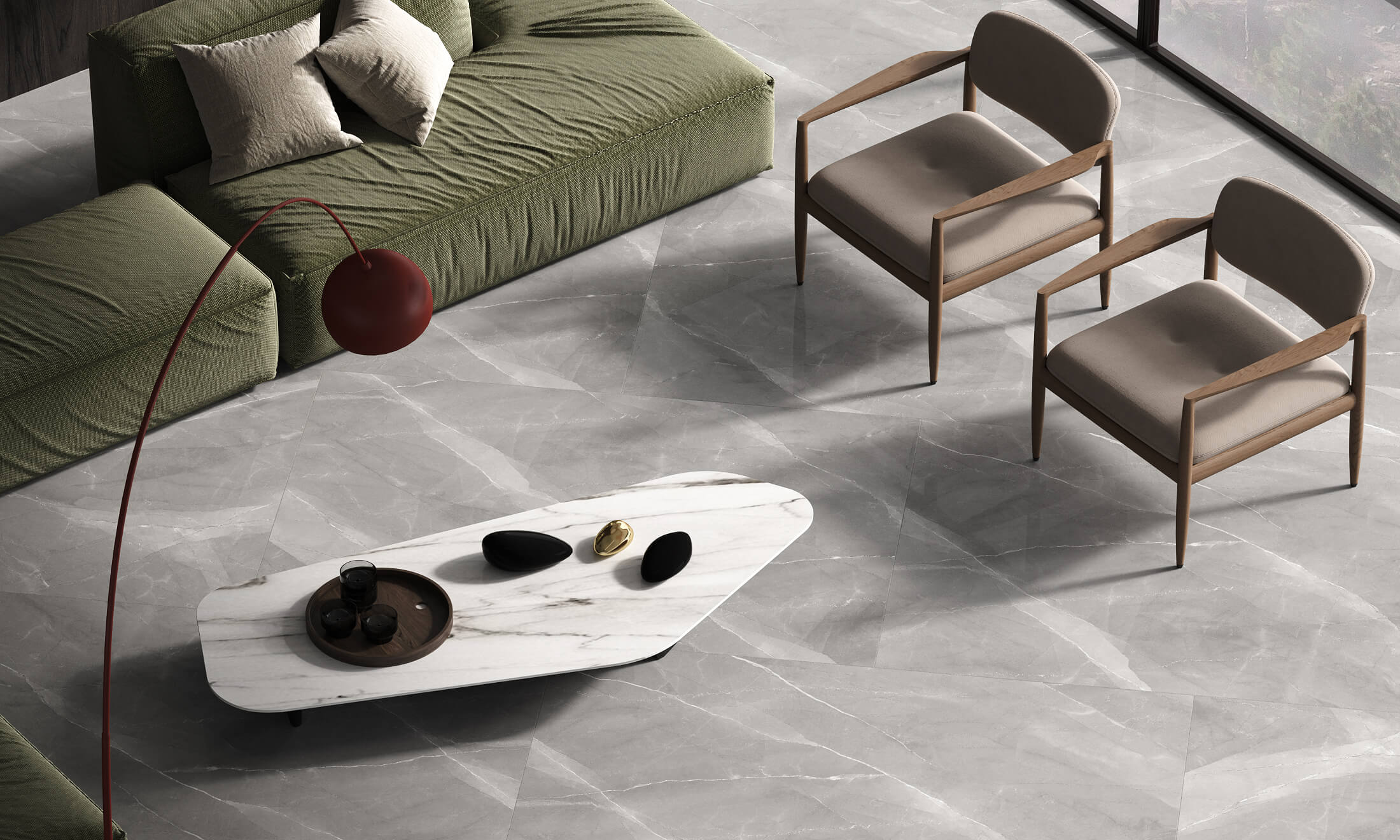 1093 На пол 1XL Slate Nero Mate 180x120 - фото 13