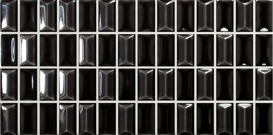 135540 На стену 3D Bars Diamond Onix Gloss 12.5x25