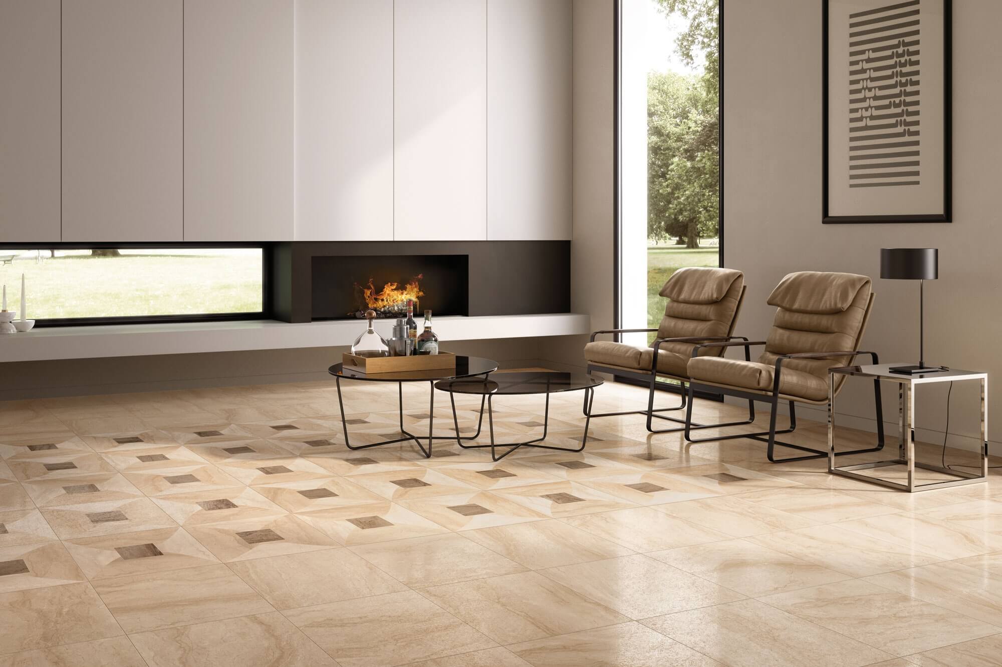 610015000303 На пол Venezia Коричневый 45 Шлифованный и Реттифицированный - фото 3