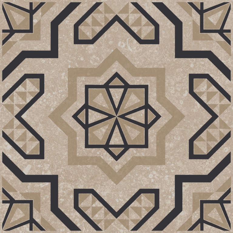 KMD3STA046GN Декор Касабланка Бежевый светлый матовый 20x20x0.8