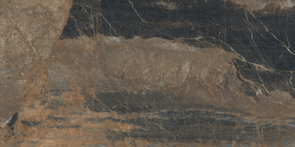 На пол Lunar Marron Коричневый матовый+гл.чернила 80х160 - фото 6