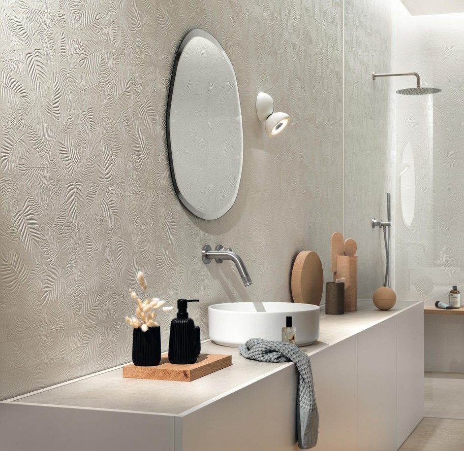 A576 На стену 3D Wall Carve Whittle Pearl 40x80 - фото 11