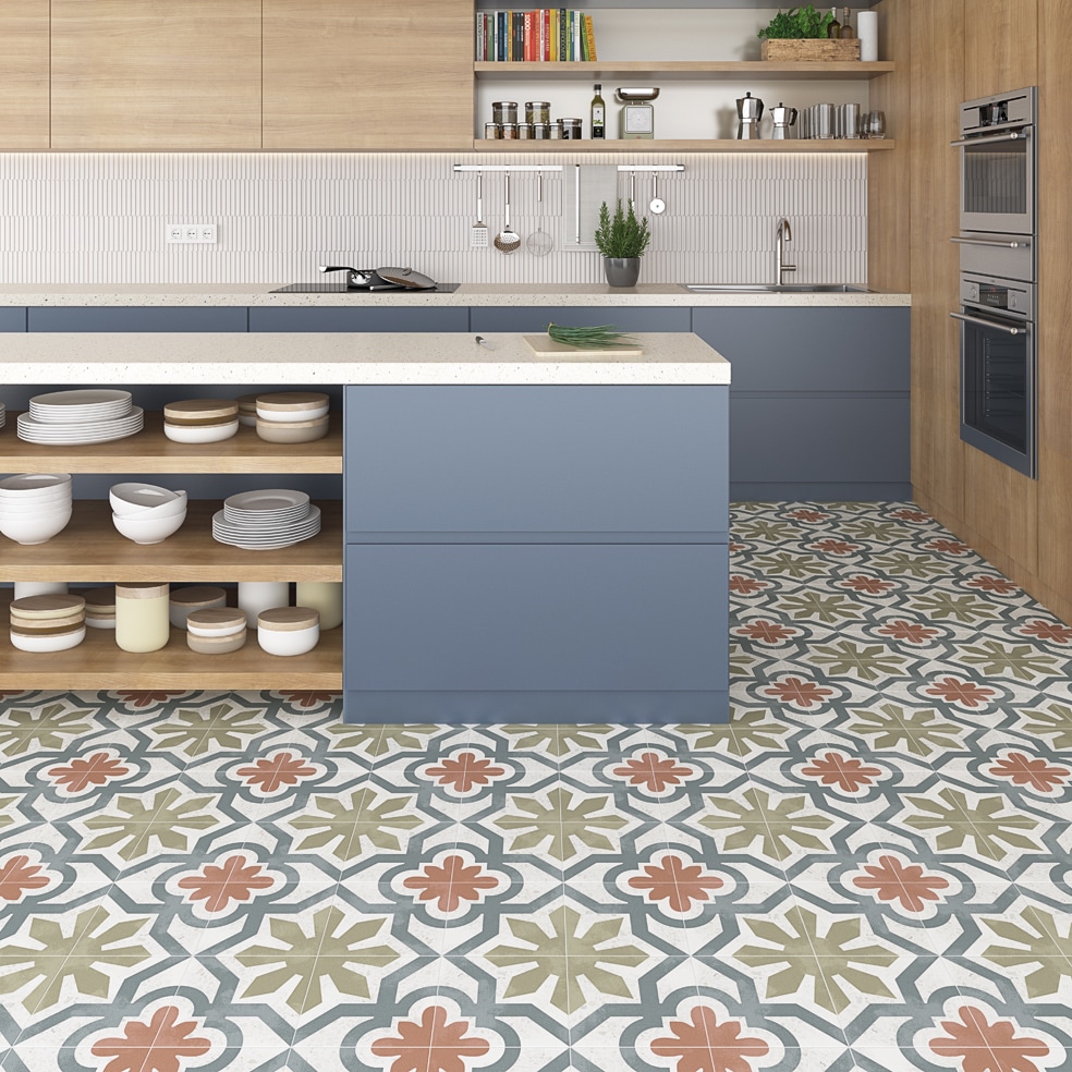 8P35 На пол Stracciatella R Nacar Polished 79.3x79.3 - фото 3