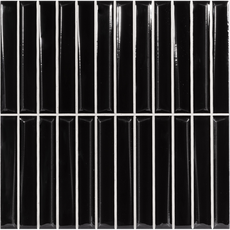 На стену Melody Black 20x20