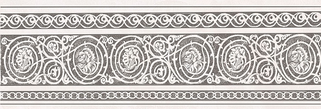 12110R/8 Бордюр Город на воде Белый обрез