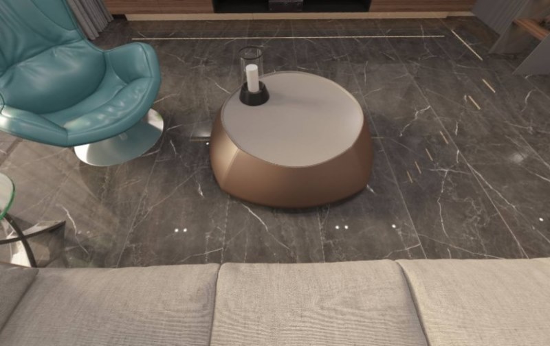 AB 3124G На пол Roma Black Standart 120x60 Full Lappato Gloss - фото 3