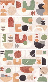 010100001304 На стену Wabi-Sabi Multi Многоцветный 01 - фото 6