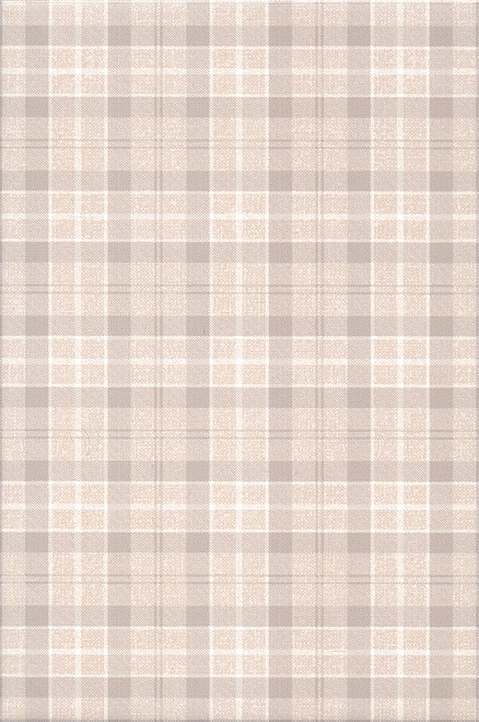 8236 На стену Традиция Бежевый Клетка