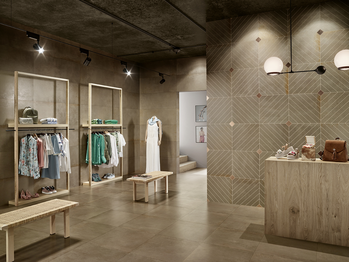 На пол Metallic Corten Matt Rett 60x60 - фото 4