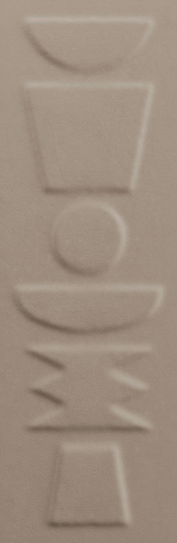 4101223 На стену Nok Totem Taupe 6.5x20 - фото 4