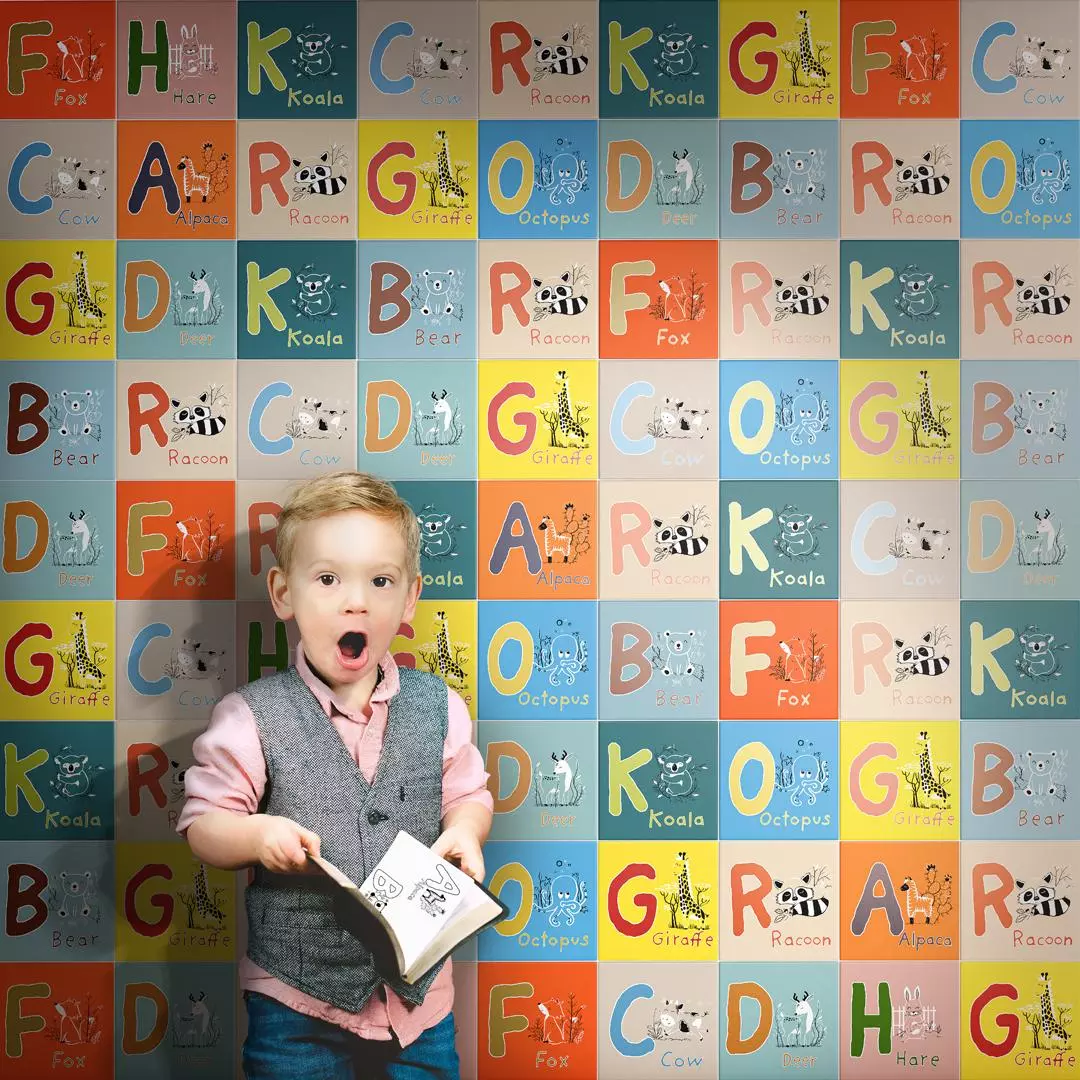 5011 На стену Зоопарк Желтый - фото 3