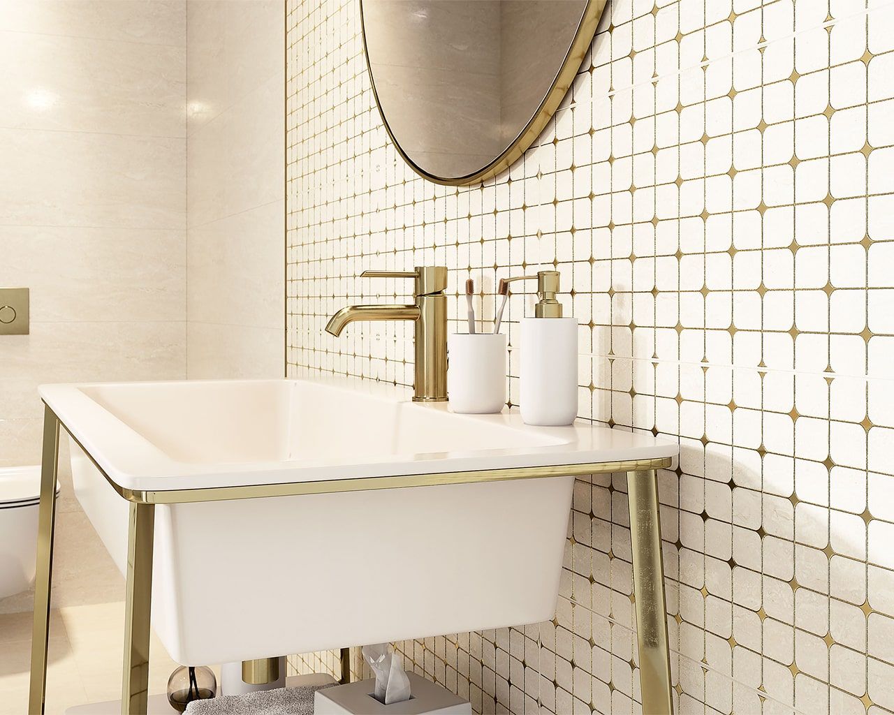 Декор Anello Beige Inserto A 30х60 - фото 3