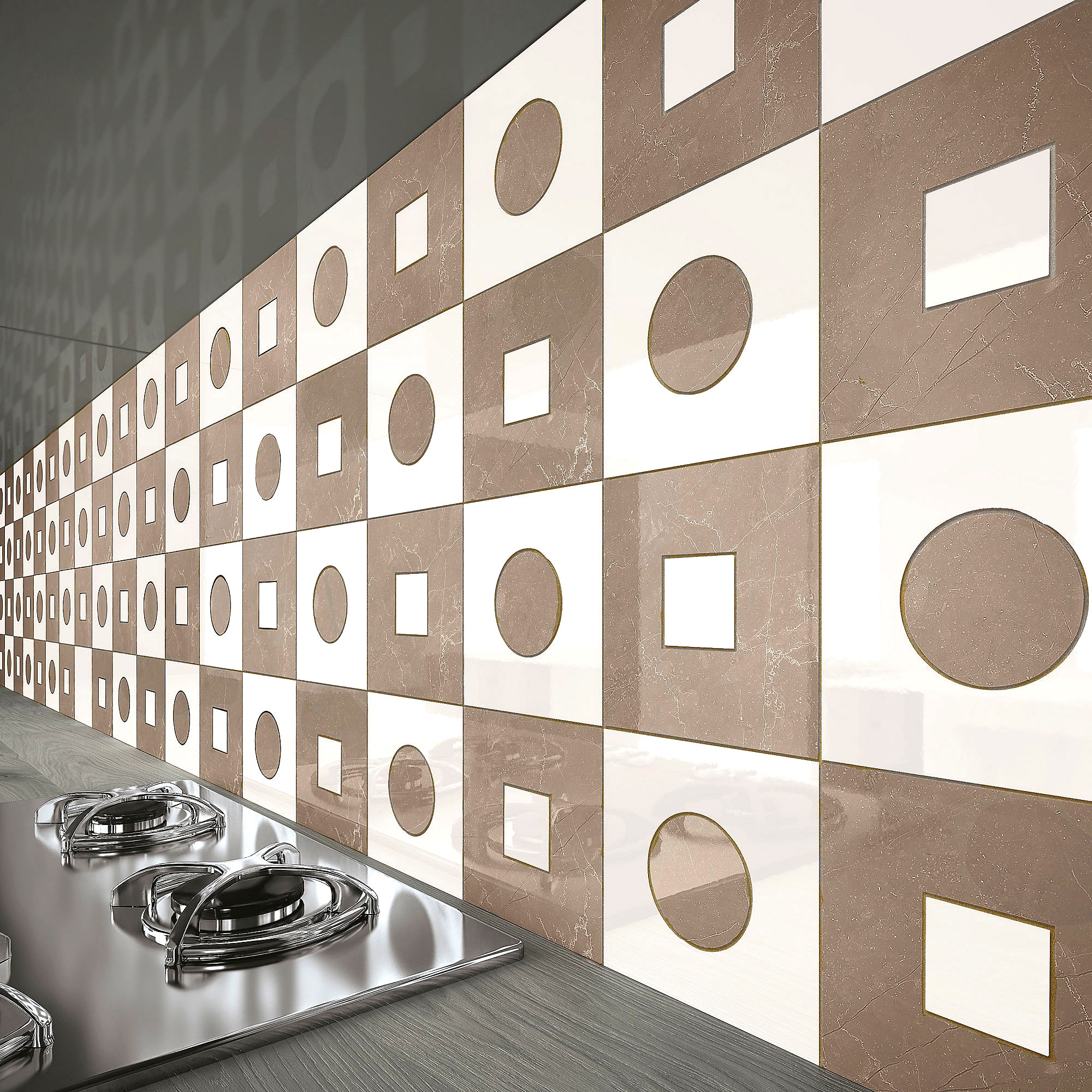 На пол Marmoker Lucido Bardiglio Imperiale 59x59 - фото 23