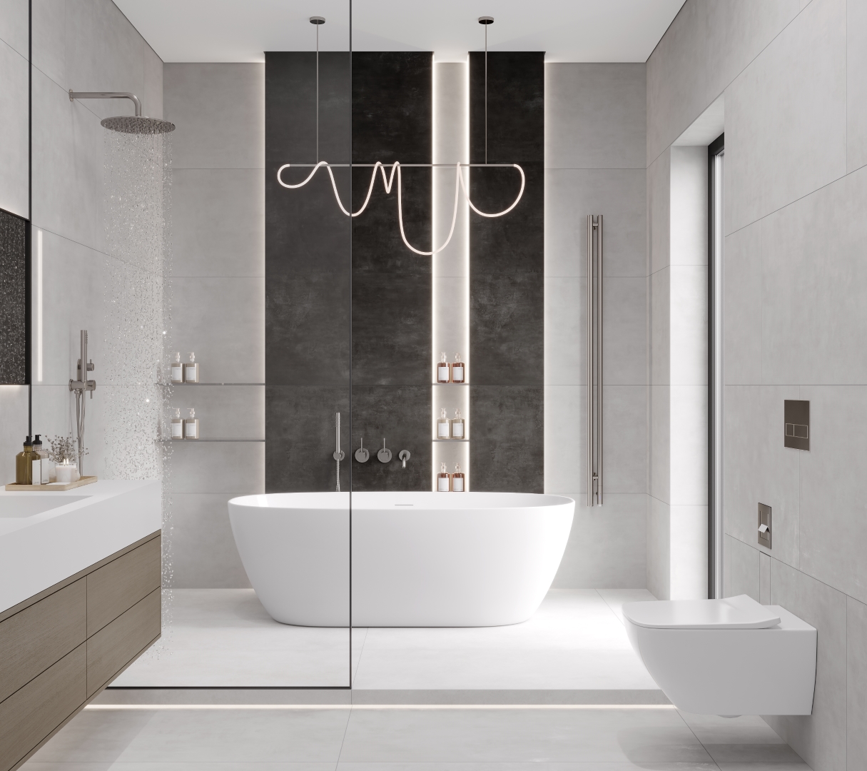 LP6012G0601R  На пол Festa Bianco белый глянцевые чернила 59.5х119.1 - фото 23