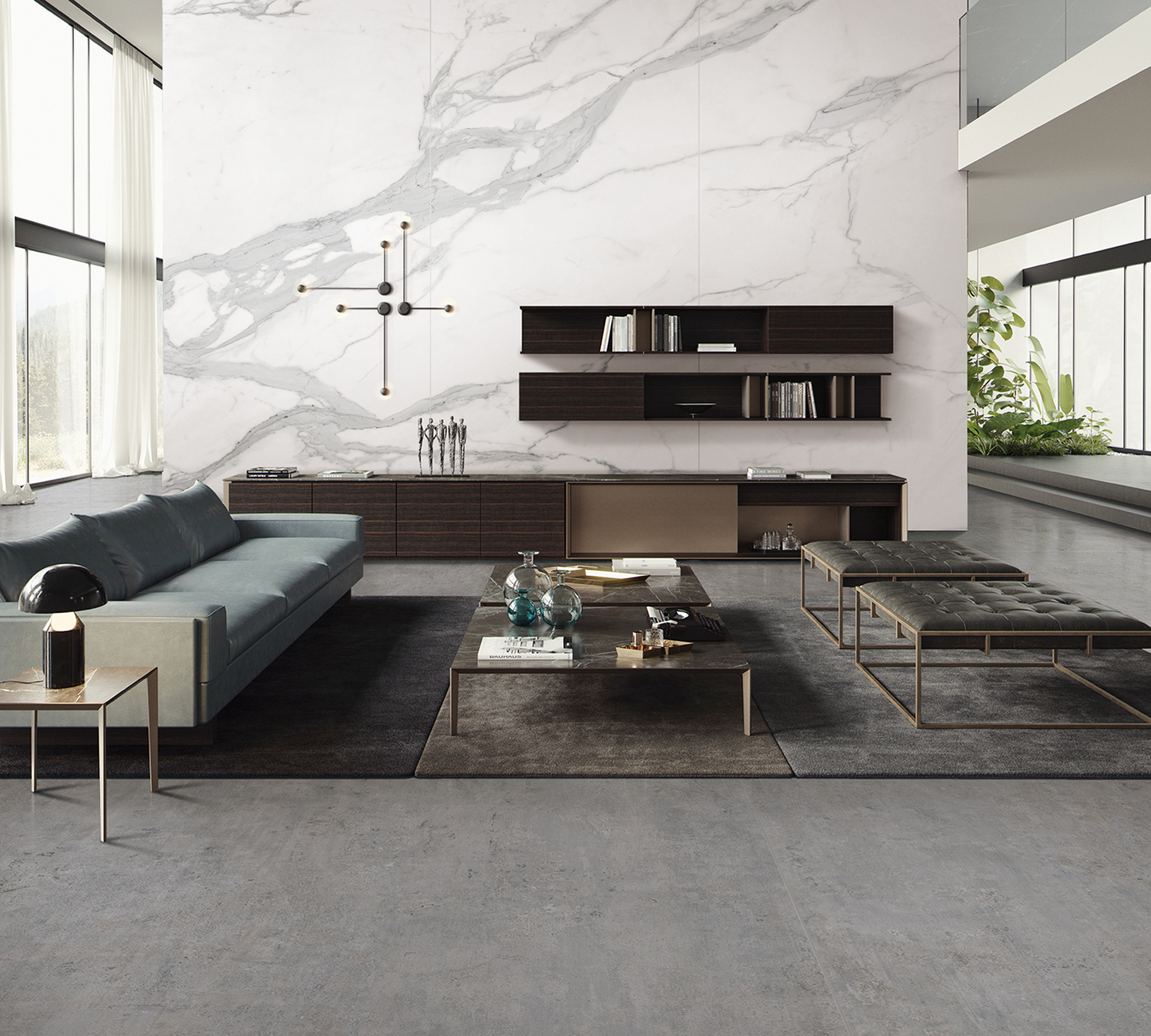 На пол Grand Prospect Matt Спеченный камень 1600x3200x6 - фото 8