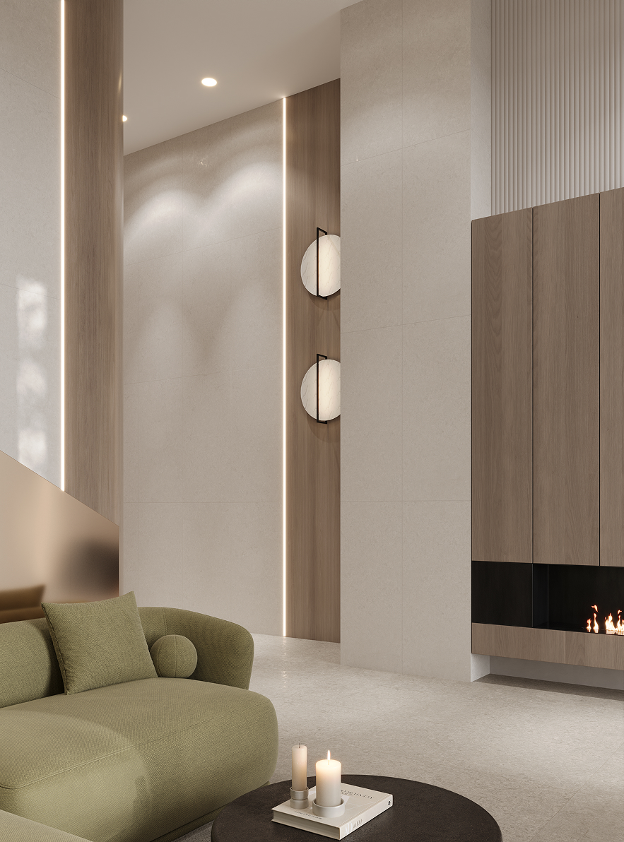 На пол Cardiff Серая 600х1200х11 - фото 3