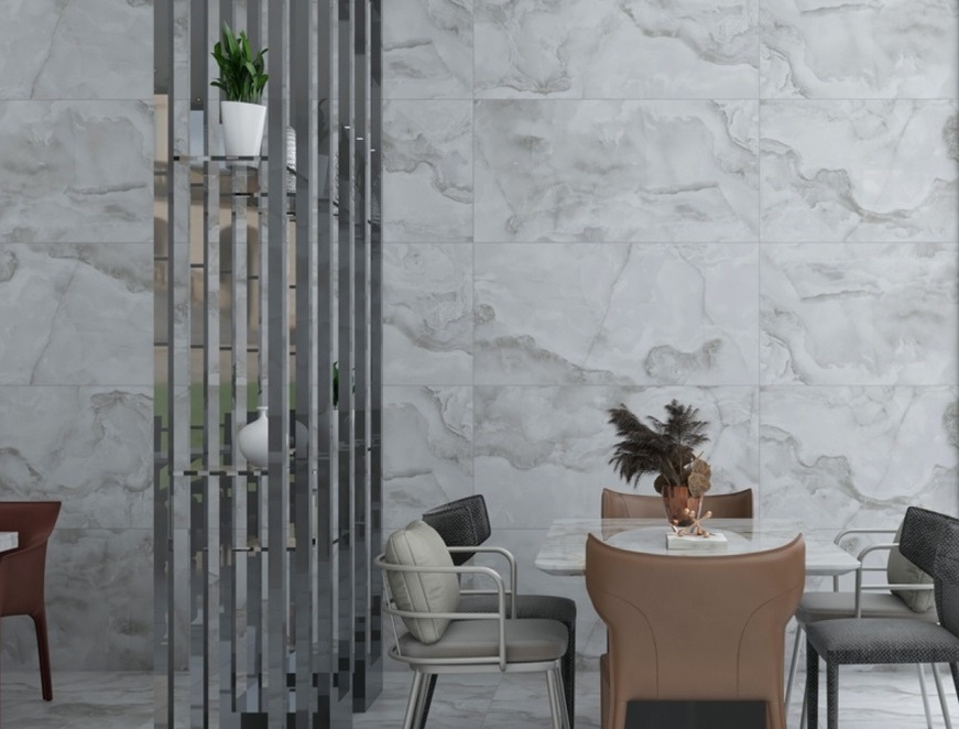 На пол Slim GVT Calcatta White Carving Rectificado 60x120 - фото 9