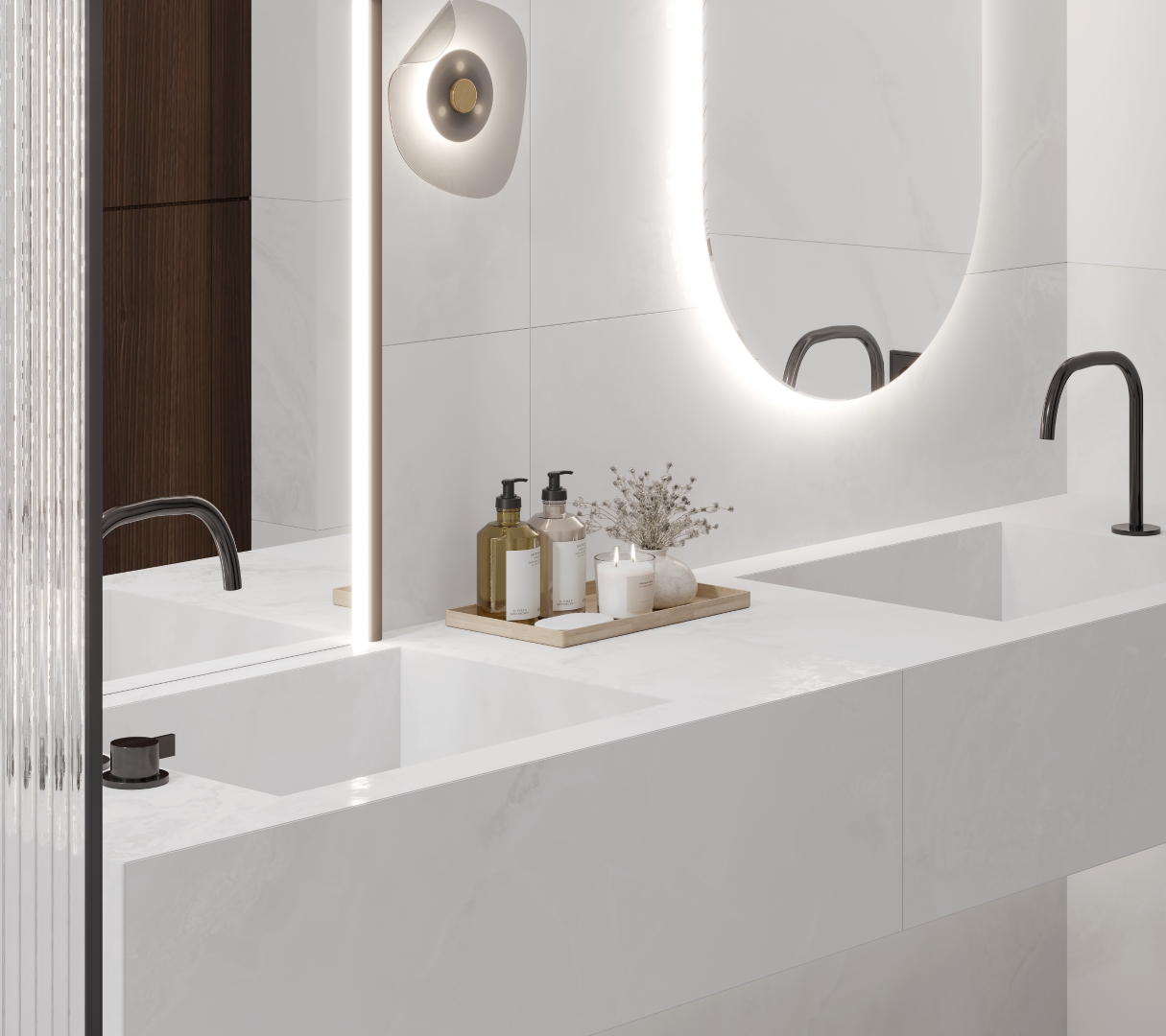 LP6012G0541R На пол Bernini Bianco белый глянцевые чернила 59.5х119.1 - фото 19