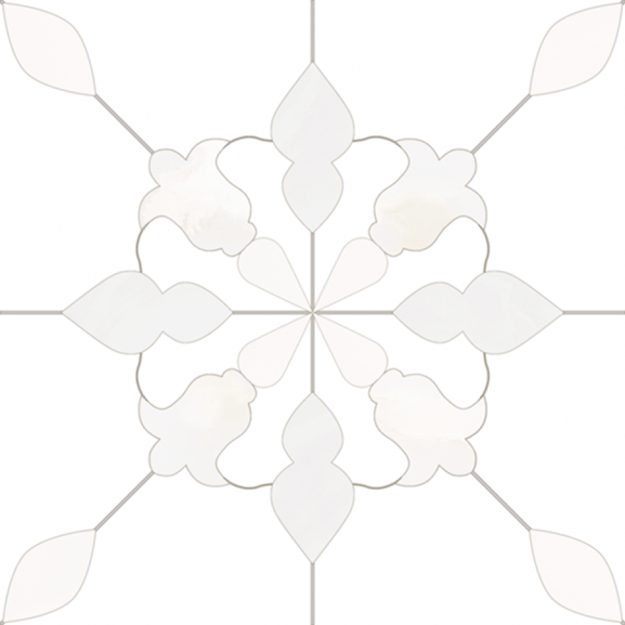 На пол Aramis White 18.7x18.7