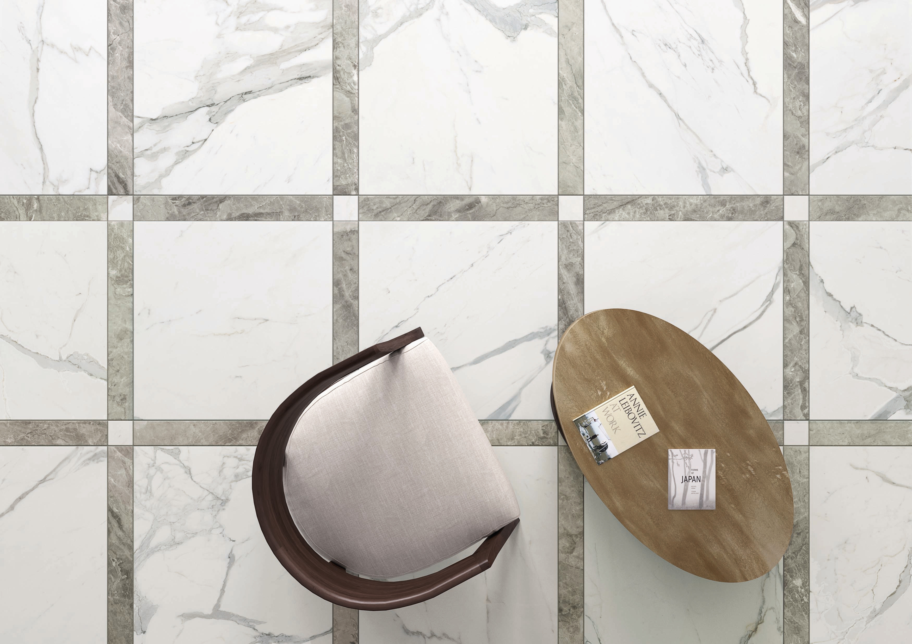 Декор Marble Experience Calacatta Gold Rett Lap - фото 7