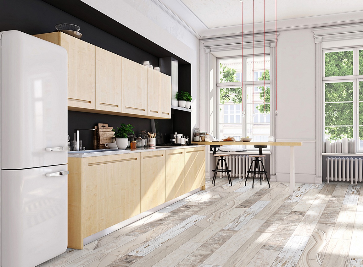 На пол Palau White 15x90 - фото 11