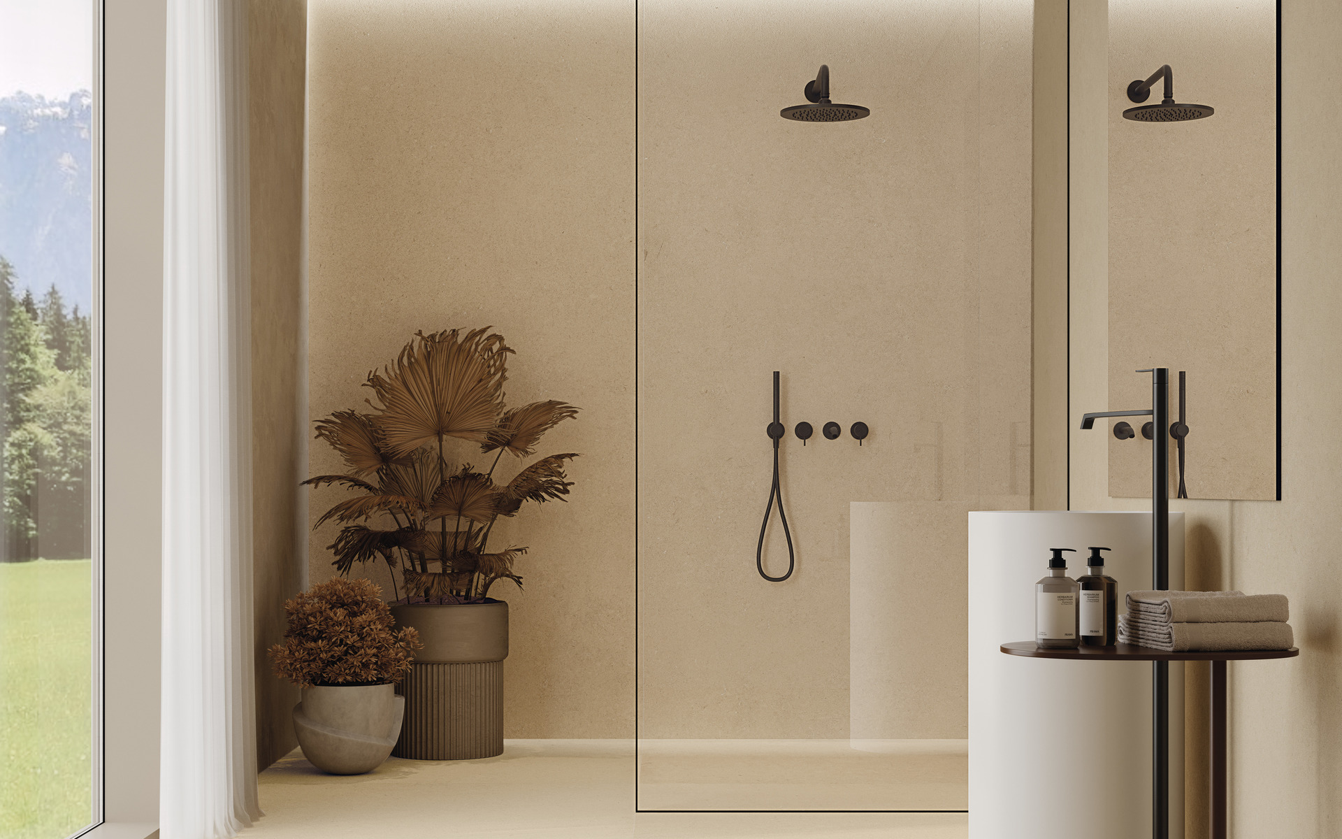 8929994 На пол Victorian Stone Moon Cream Natural Plus 120x60 - фото 36