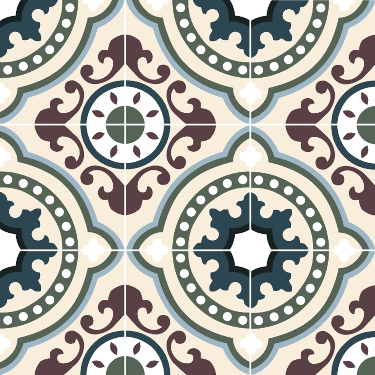 На пол Siena Museo 19.8x19.8 - фото 2