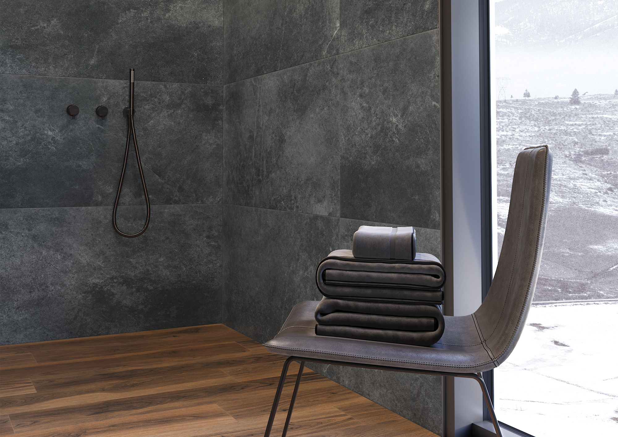 55848 На пол Tacoma Steel Rect 59.7x59.7 - фото 10